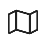 Map 1 SVG Icon